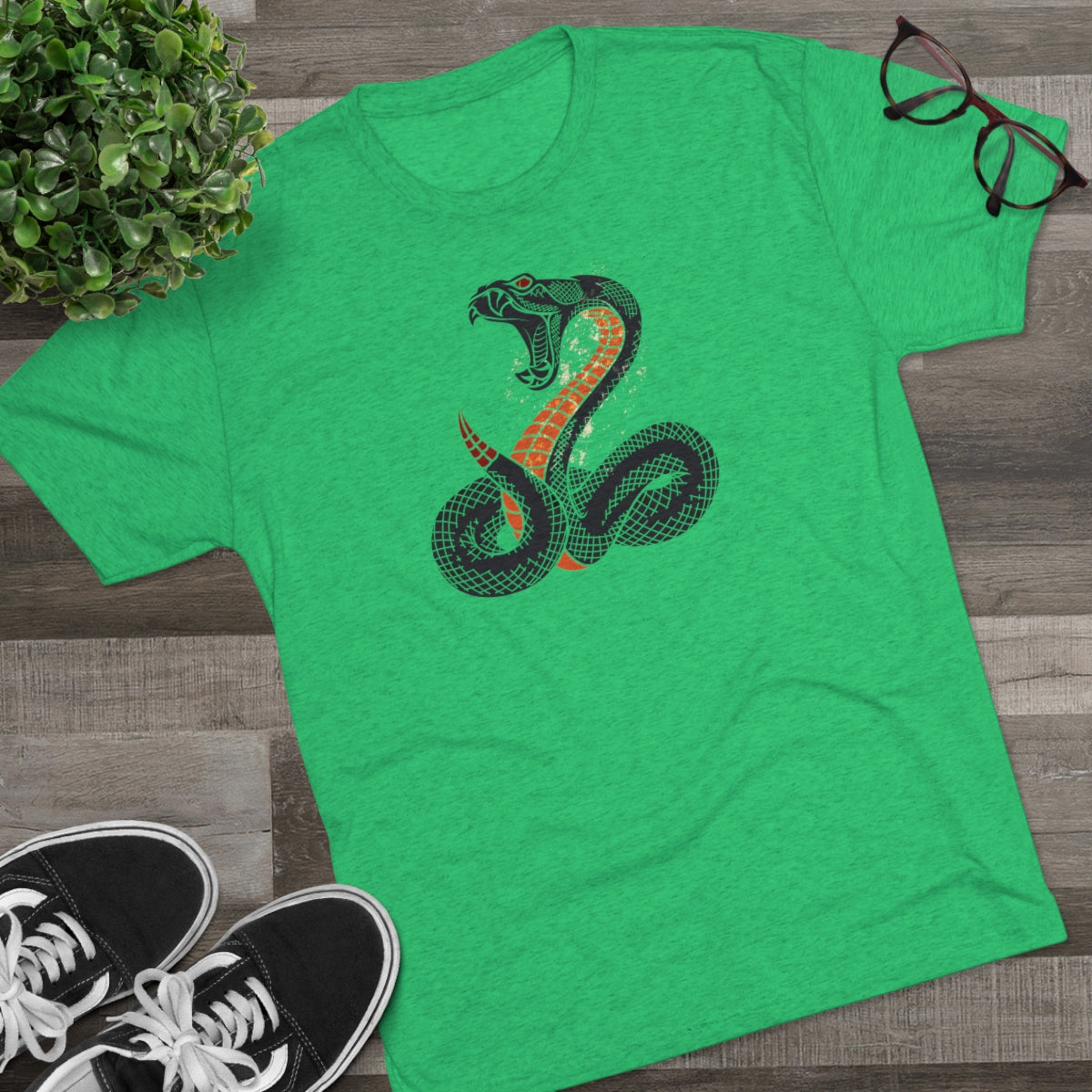 Special Collection – Phobia: Ophidiophobia – Unisex Tri-Blend Crew Tee