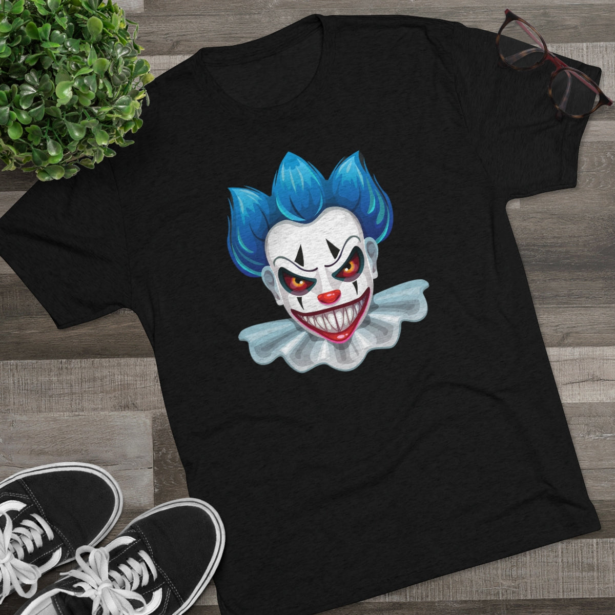 Special Collection – Phobia: Coulrophobia – Unisex Tri-Blend Crew Tee